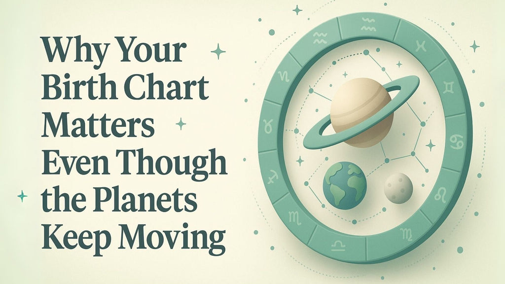 Why Your Birth Chart Matters Even Though the Planets Keep Moving?