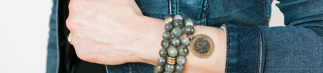 Labradorite Crystal Bracelet - Crystal Shop – Almanac Supply Co.