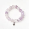 Amethyst Crystal Bracelet | Lavender Sobriety Bracelet