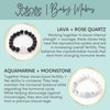 Baby Maker Fertility Bracelet | Moonstone + Aquamarine