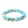Bright Turquoise Bracelet | Sterling Silver Rings