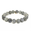 Labradorite Crystal Bracelet | Gray