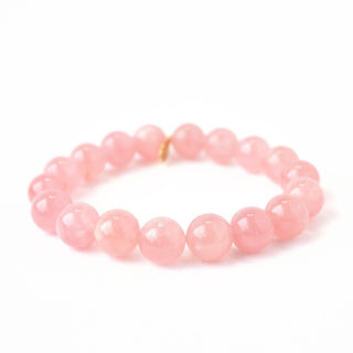 Rose Quartz Crystal Bracelet | Pink