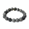 Matte Gray Jasper Bracelet