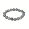Matte Gray Jasper Bracelet