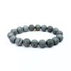 Matte Silver Druzy Quartz Bracelet