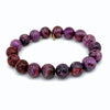 Plum Purple Agate Bracelet