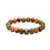Matte Unakite Bracelet