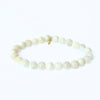 White Moonstone Bracelet | 8mm Faceted