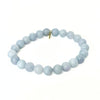 Sky Blue Aquamarine Crystal Bracelet