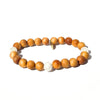 Sandalwood & Moonstone Bracelet | Libra Bracelet