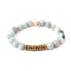 Amazonite Crystal Bracelet | Mystic + Brass Row