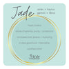 Jade Crystal Bracelet | Faceted
