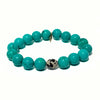 Turquoise Bracelet + Dalmatian Jasper | One-of-a-Kind