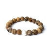 Picture Jasper Bracelet | Pearl