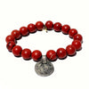 Red Jasper with Vintage Foreign Silver Ring | One-of-a-Kind