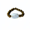 Golden Druzy + Blue Lace Agate | Allergy Relief + Aura Protector