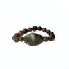 Labradorite Center + Gray Agate | Awakens Mental Magic + Great Sleep