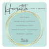 Hematite Stone Bracelet | 10mm Platinum Hematite Bead Bracelet