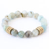 Aquamarine Crystal Bracelet | Dubai + Gold Rings