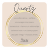 Quartz Crystal Bracelet | Strawberry + White Pearl Fine Collection