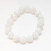 Moonstone Crystal Bracelet | White